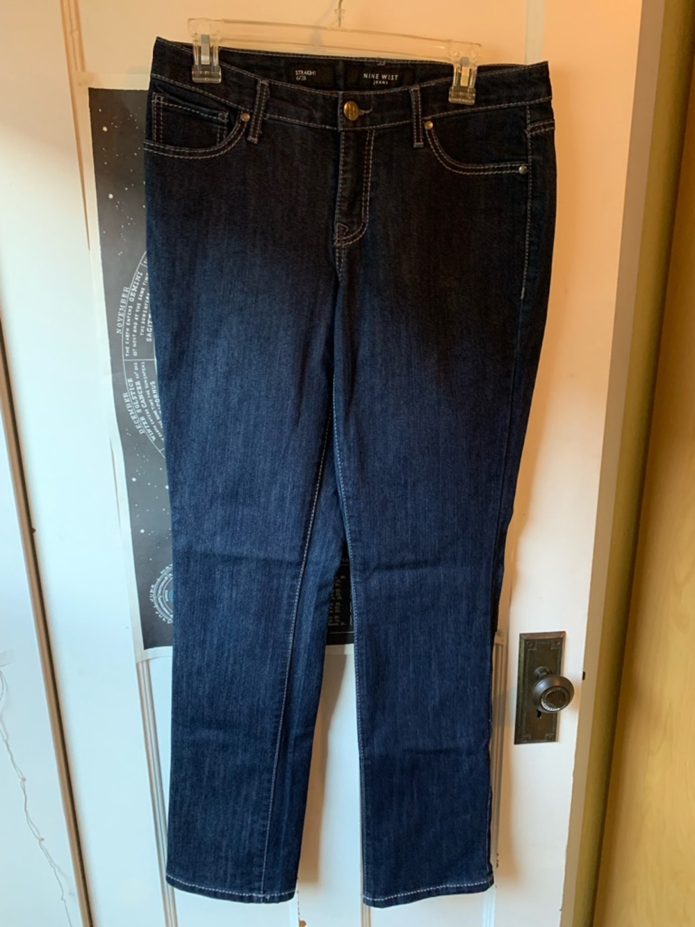 Nine West Indigo Straight-Leg Women's Jeans, 6